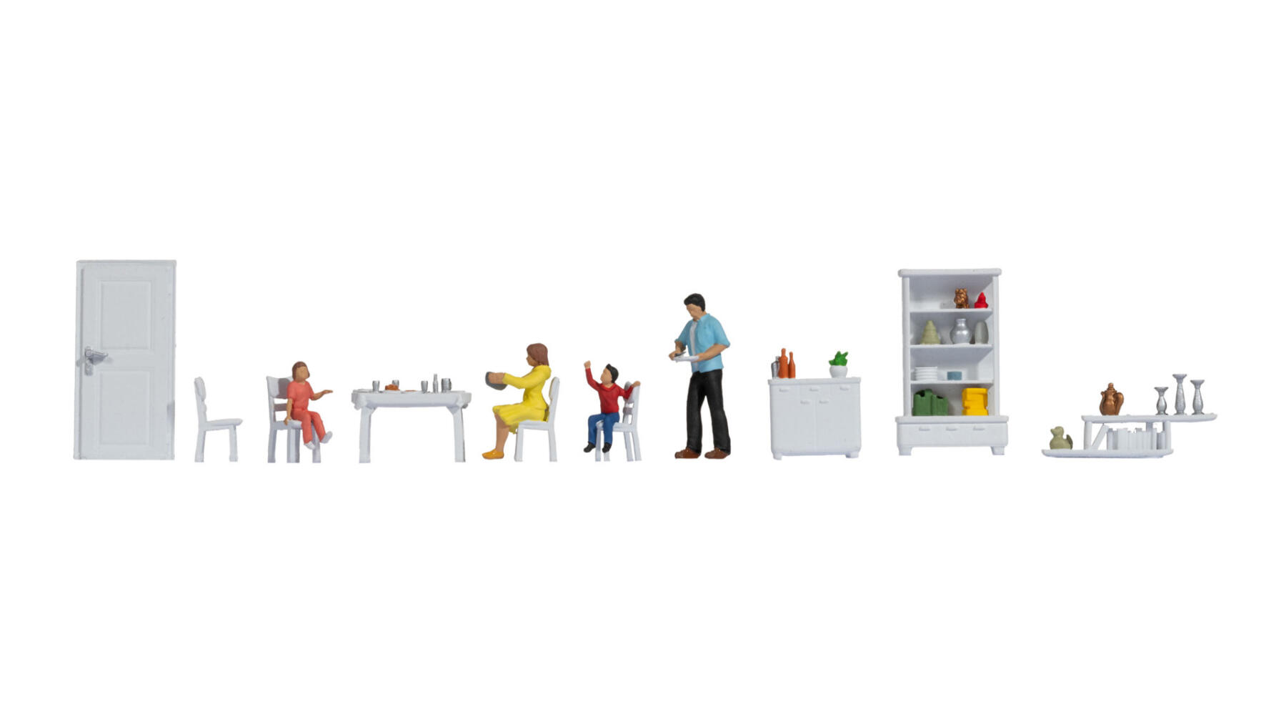 Noch 16284 H0 Figuren-Themenwelt "Esszimmer"