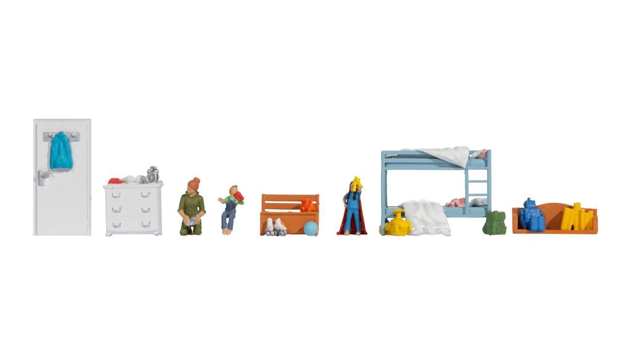 Noch 16288 H0 Figuren-Themenwelt "Kinderzimmer"