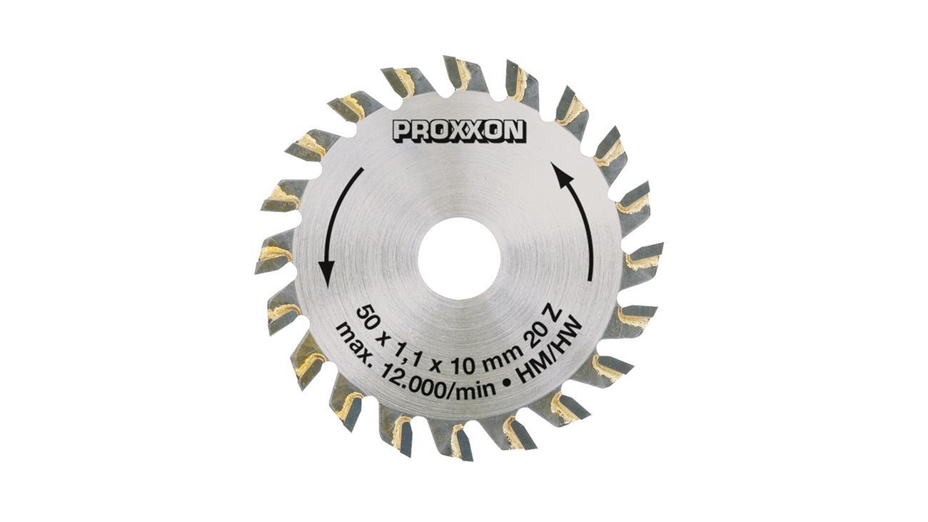 Proxxon 4528017  Kreissägeblatt, hartmetall-bestückt, 50 mm (20 Zähne)