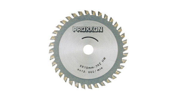 Proxxon 4528732  Kreissägeblatt, HM-bestückt, Ø 80 x 1,6 x 10 mm, 36 Zähne