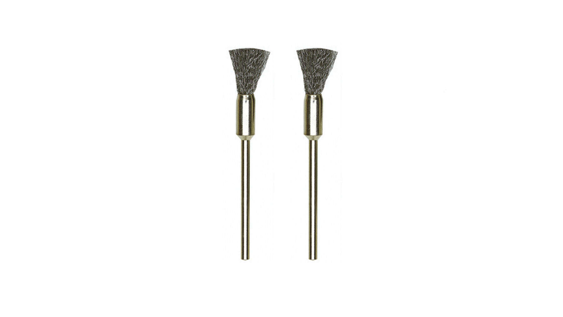 Proxxon 4528951  Pinselbürsten, Stahl, 8 mm, 2 Stück