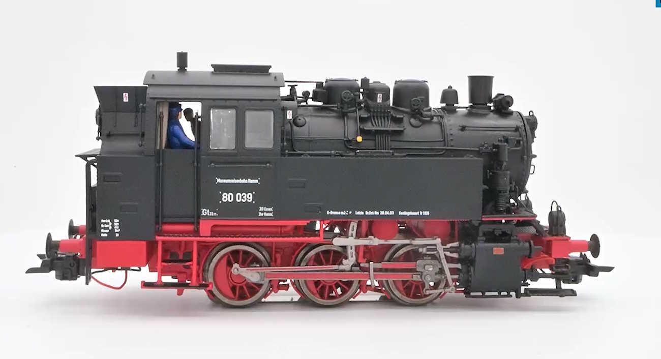 ESU 31651 Dampflokomotive BR 80 039 Museum - Sound - Rauch - Digitale Kupplung