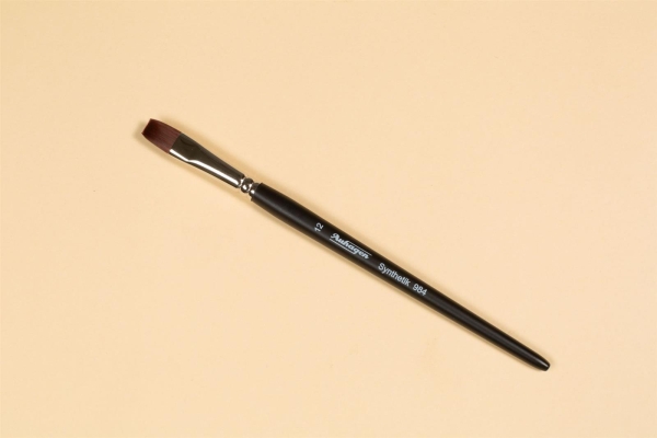 Auhagen 78235 Modellbaupinsel Synthetik Gussow flach Gr. 12