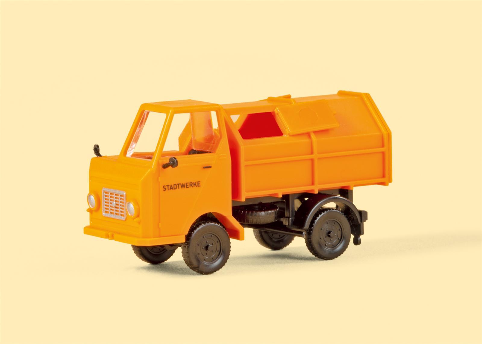 Auhagen 43677 H0 Multicar M22 mit Abfallsammelbehälter