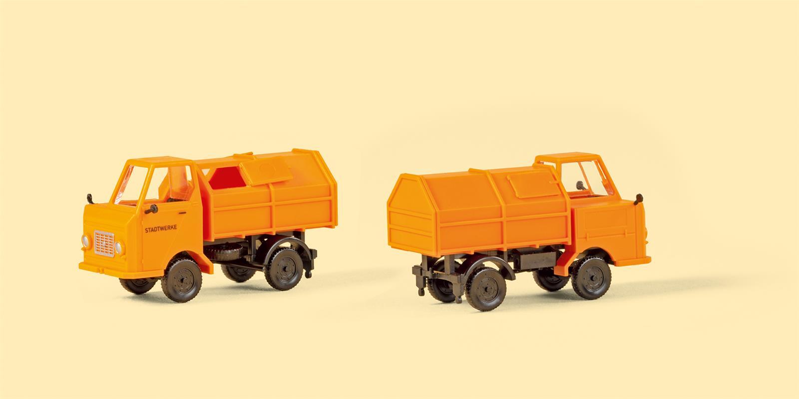 Auhagen 43677 H0 Multicar M22 mit Abfallsammelbehälter