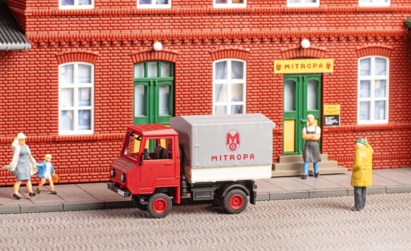 Auhagen 43690 TT Multicar M24-0 Pritsche Plane Mitropa