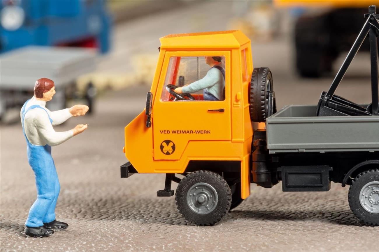 Auhagen 66047 H0 Multicar M24 Pritsche mit Beladung