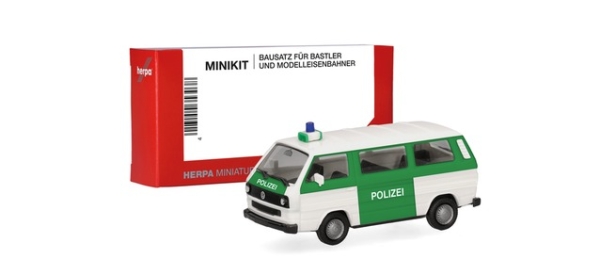 Herpa 014120  MiKi VW T3 Bus Polizei