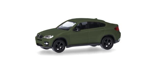 Herpa 024037-005  BMW X6 (E71), mattoliv