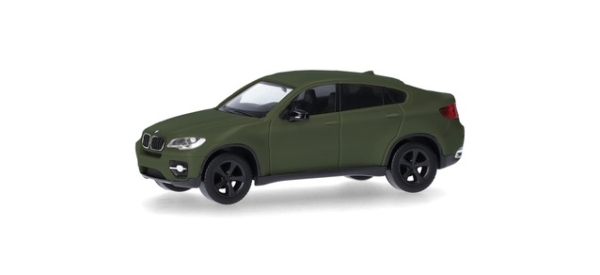 Herpa 024037-005  BMW X6 (E71), mattoliv