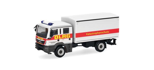 Herpa 098441 MAN TGM MzKW (Mehrzweckkraftwagen) "DLRG/Katastrophenschutz"