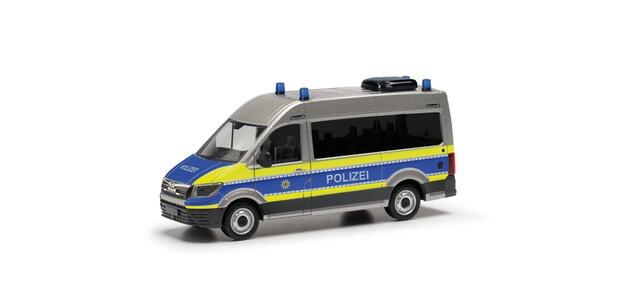 Herpa 098526  MAN TGE Bus Hochdach "Mobile Wache Polizei Baden-Württemberg"