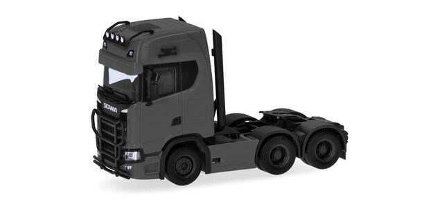 Herpa 314053-005 Scania CS 20 HD Zugmaschine 3achs (6x4), grau