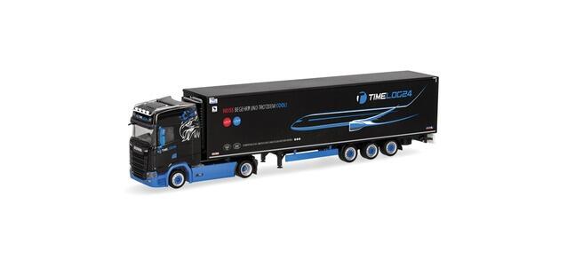 Herpa 319331 Scania CS 20 HD Kühlkoffer-Sattelzug "timelog24"