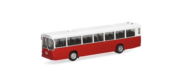 Herpa 319393 MAN Büssing SÜ 210 Stadtbus, rot/weiß
