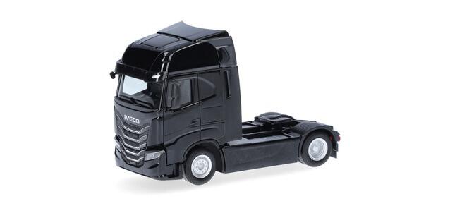 Herpa 319461 Iveco S-Way facelift (MY24) Zugmaschine 2achs, schwarz