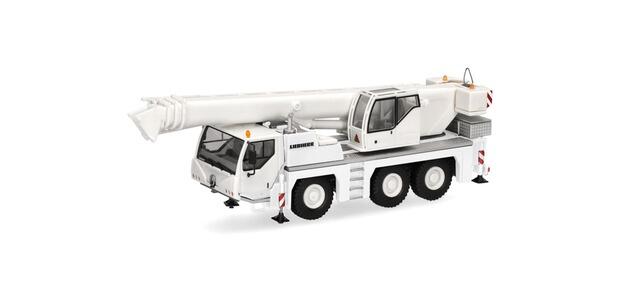 Herpa 319485 Liebherr Mobilkran LTM 1045 "Liebherr", weiß