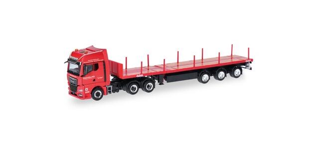 Herpa 319508 MAN TGX GX Teletrailer-Sattelzug "Scholpp"
