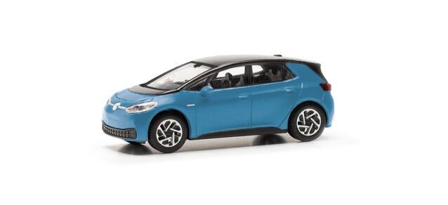 Herpa 421126-002  VW ID. 3 solid ocean blue