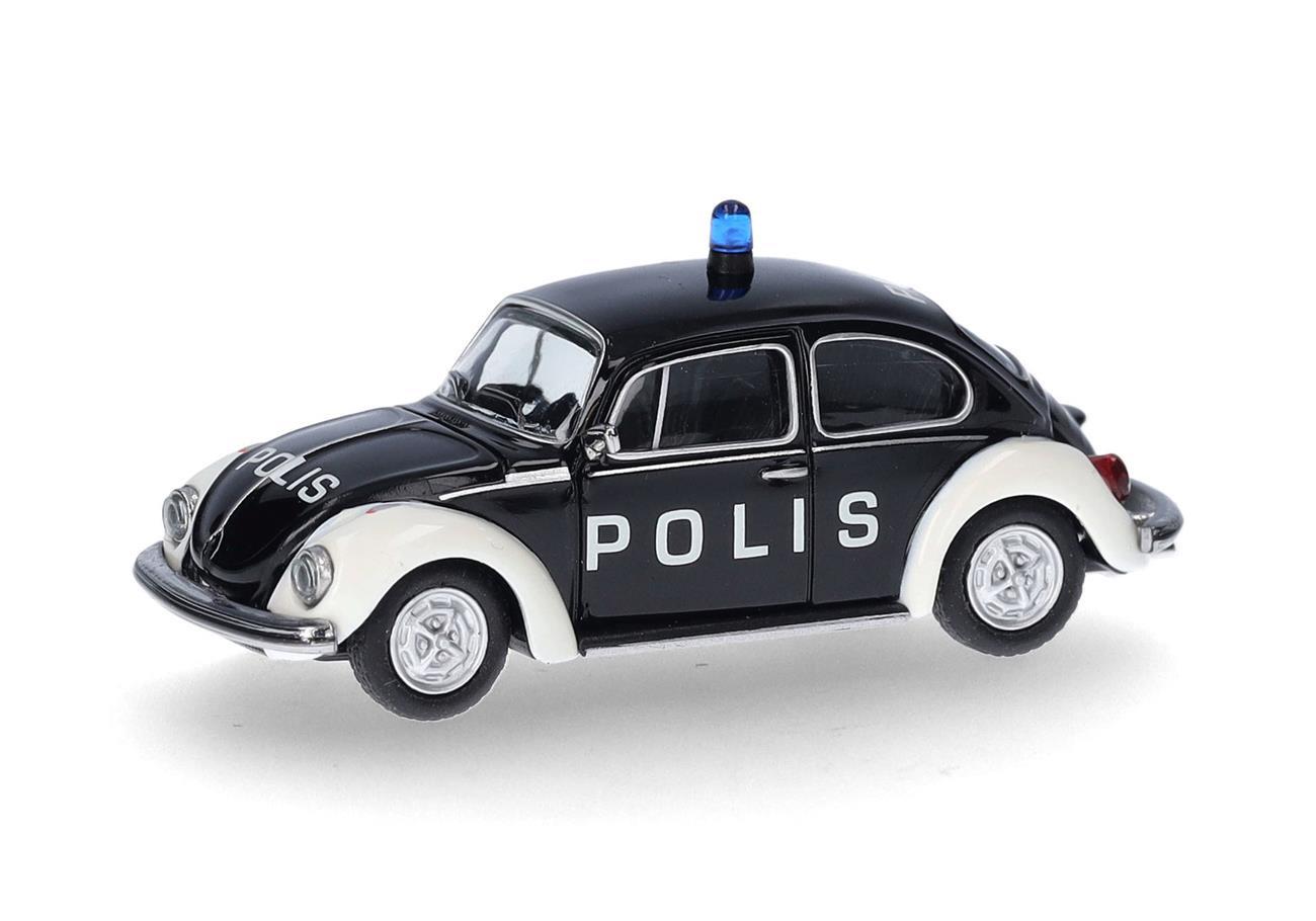 Herpa 097390 1:87 VW Käfer 1303 "Polis" (Schweden)