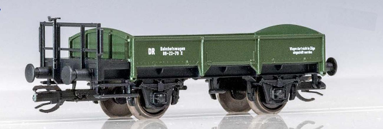 Pmt 65157 TT Bahnhofswagen mit Bremserbühne DR