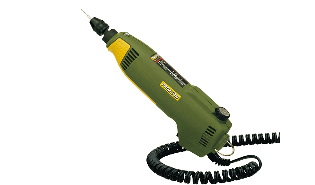 Proxxon 28 462 Multifunktionswerkzeug Micromot Feinbohrschleifer FBS 12/EF, 100W, Schnellspannfutter