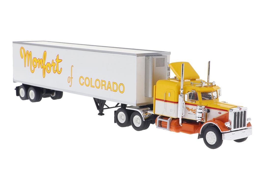 Brekina 85719 H0 Peterbilt 359 Sattelzug "Monfort"
