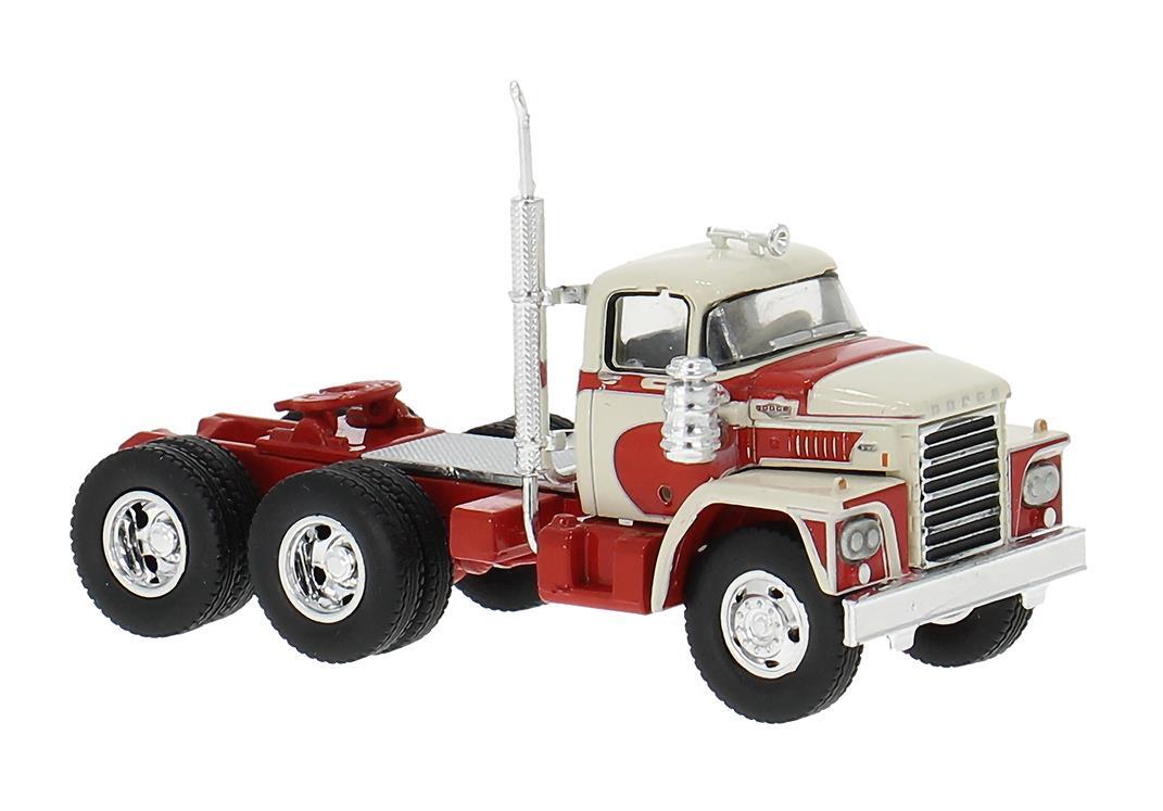 Brekina 86300 H0 Dodge LCF SZM weiß/rot