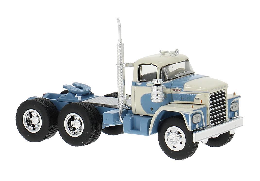 Brekina 86301 H0 Dodge LCF SZM weiß/blau