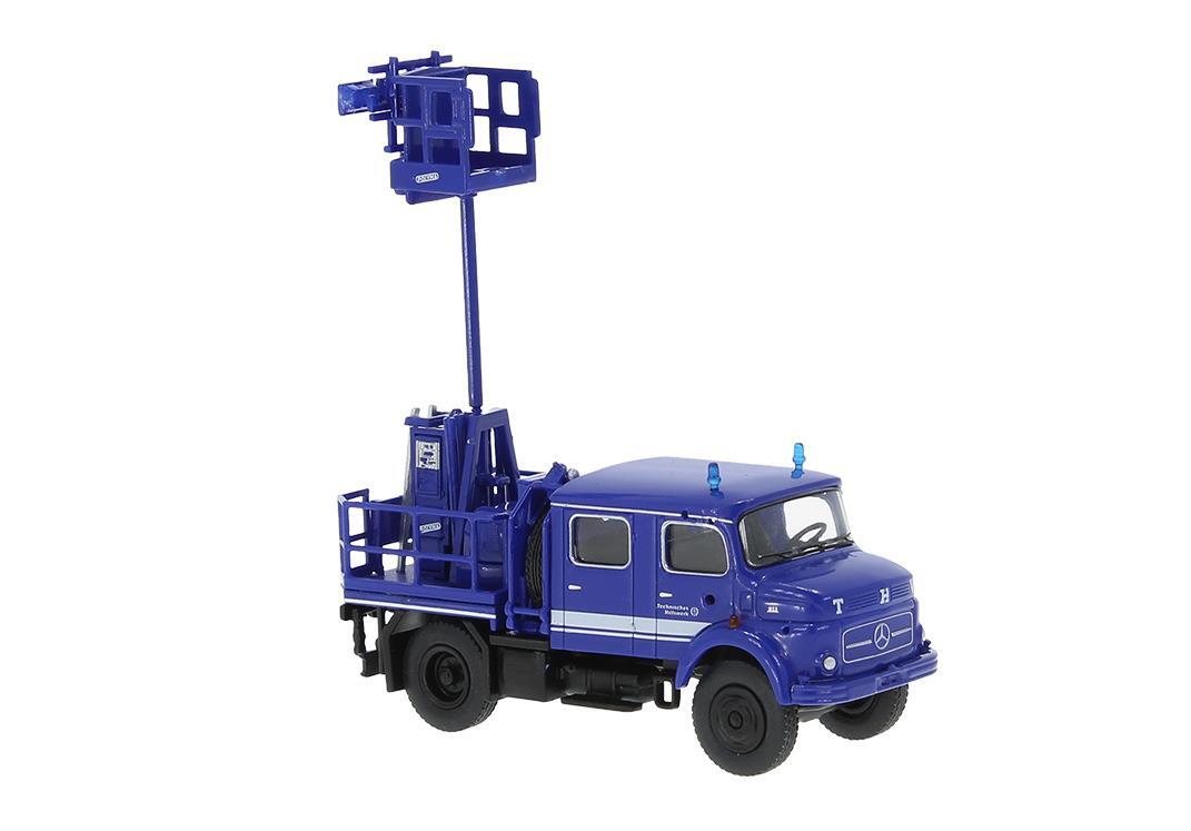 Brekina 47194 H0 MB LA 911 Lichtmastwagen des THW