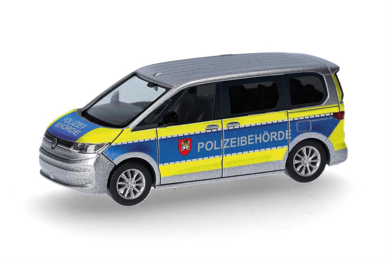 Herpa 098625  VW Multivan Polizeibe. Plauen