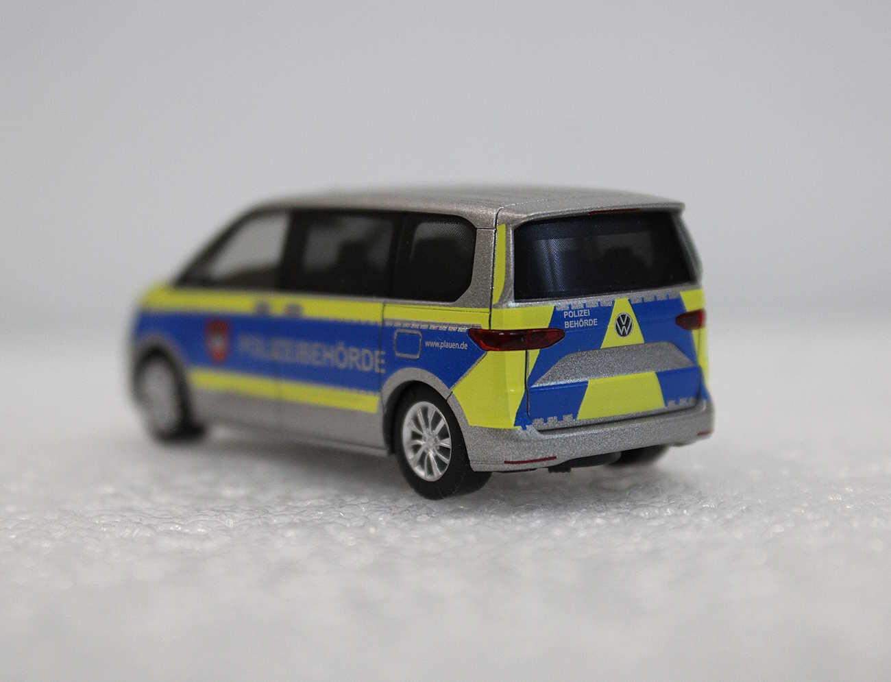 Herpa 098625  VW Multivan Polizeibe. Plauen