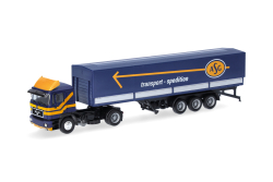 Herpa 319638  MAN F 90 Planen-Sattelzug ASG