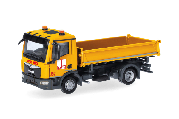 Herpa 319867  MAN TGL CC 3-S Kipper Max Bögl