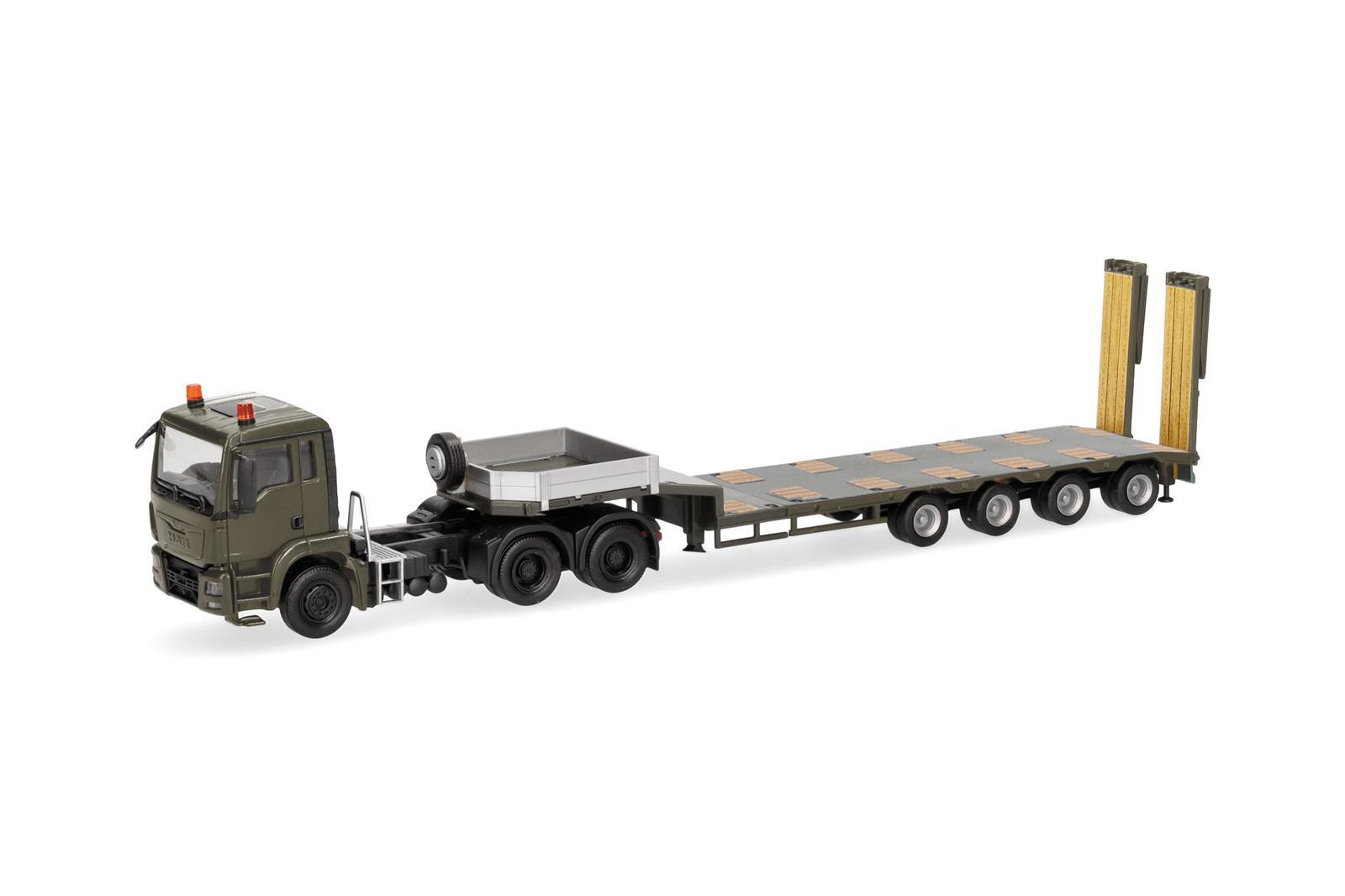 Herpa 747233  MAN TGS L Zgm (6x6) m. SemiTiL
