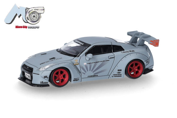 Herpa 87MC000008  Nissan GTR 35 grau