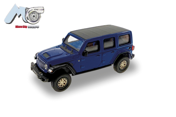 Herpa 87MC000013  Jeep Wrangler, blau (ab 2017)