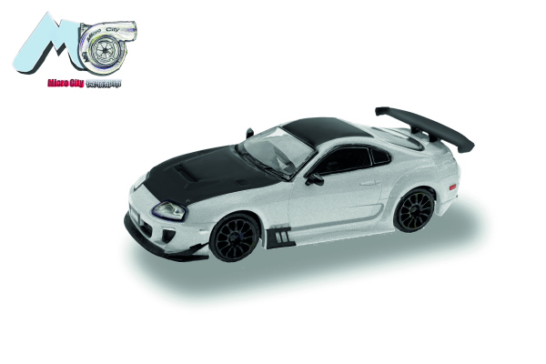 Herpa 87MC000017  Toyota Supra, silber 1993-2002