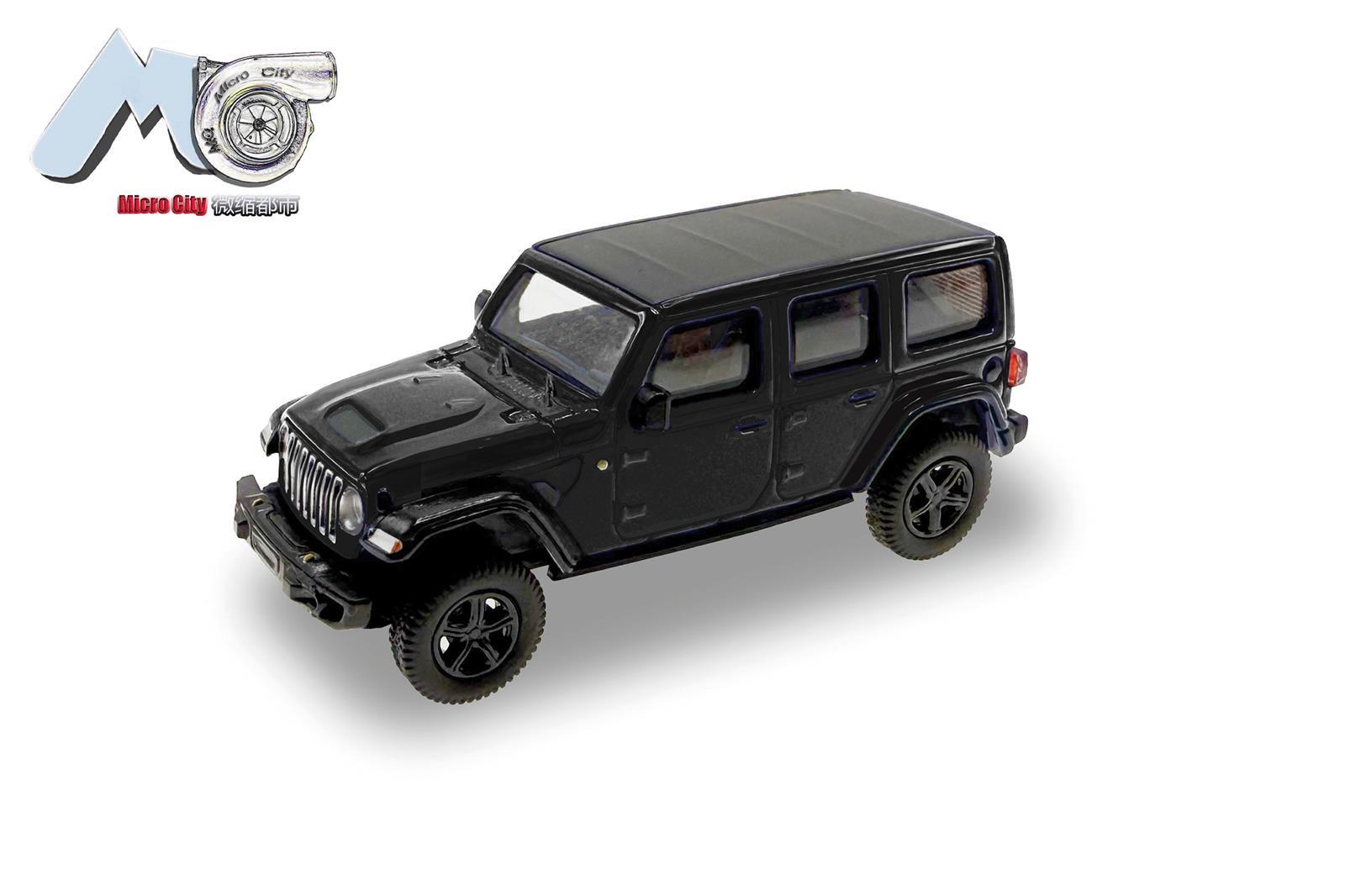 Herpa 87MC000028  Jeep Wrangler, schwarz ab 2017