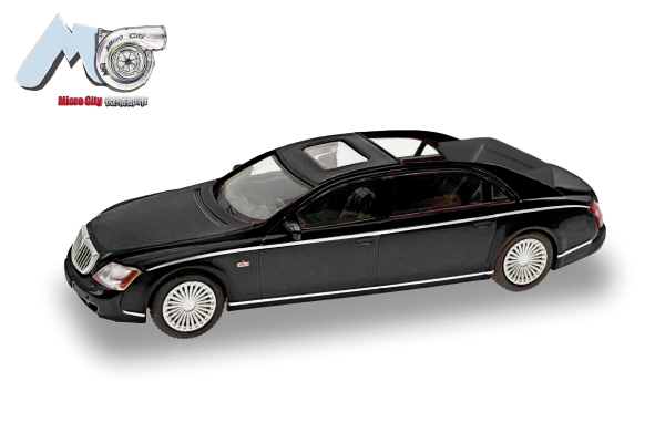 Herpa 87MC000033  Maybach 62S, schwarz 2002-2013