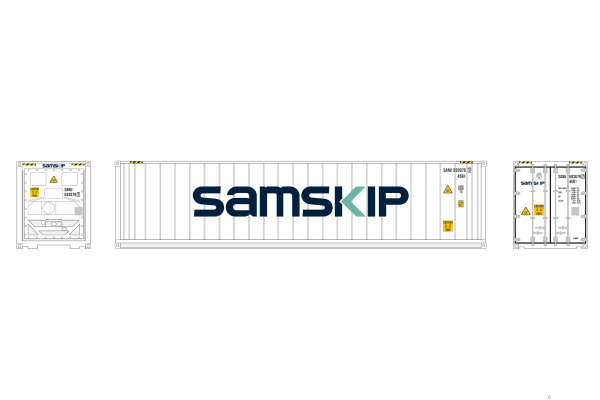 Herpa 960250  40ft HC Reefer Cont.Samskip