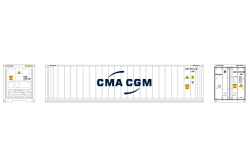 Herpa 960267  40ft HC Reefer Cont.CMA-CGM
