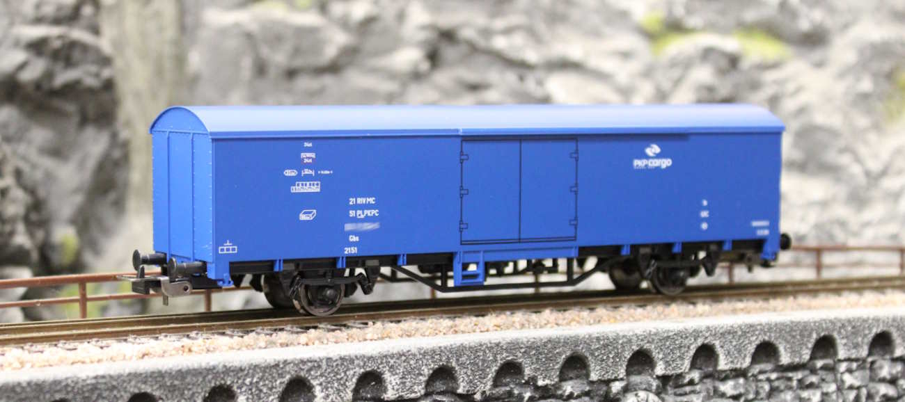 Piko 98549C1 H0 Piko Gedeckter Güterwagen PKP Cargo