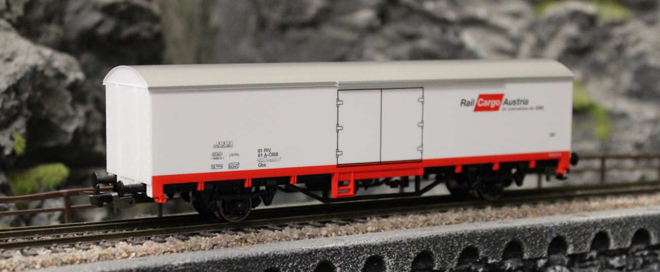 Piko 98549B4 H0 Piko Gedeckter Güterwagen Rail Corgo Austria