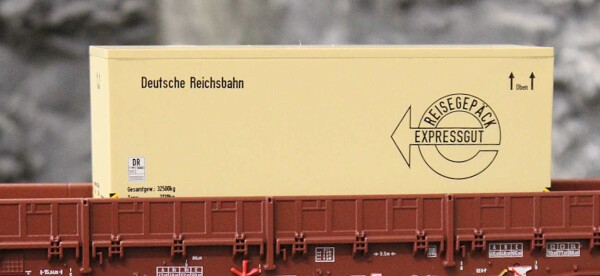 Brawa 50876-1 Güterwagen Samm DR - Stückgut