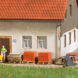 Busch 1847 H0 Paletten-Set »Baustelle«