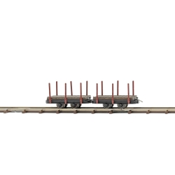 Busch 12225 H0f Zwei Einzelrungenwagen