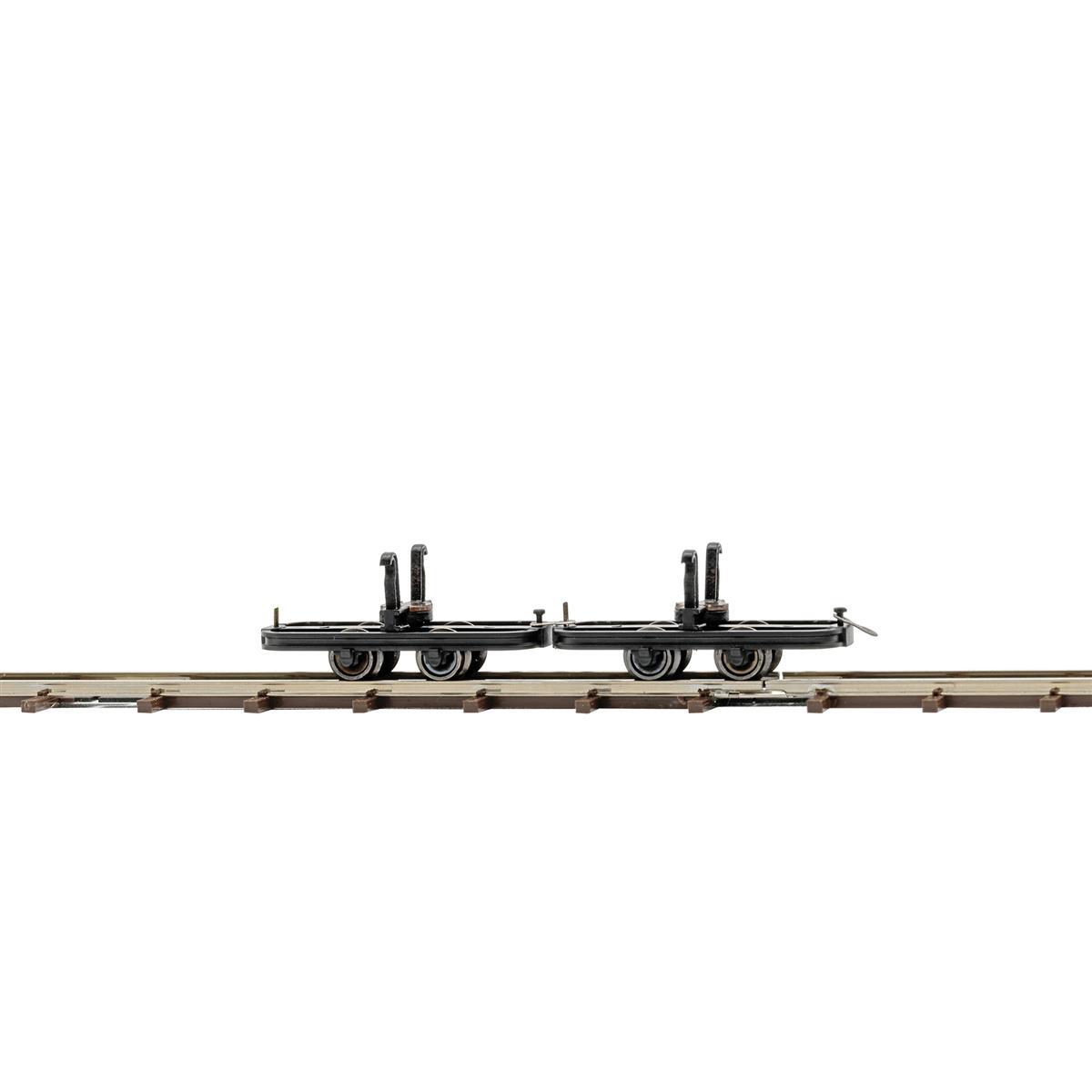 Busch 12226 H0f Zwei 2-achsige Rungenwagen