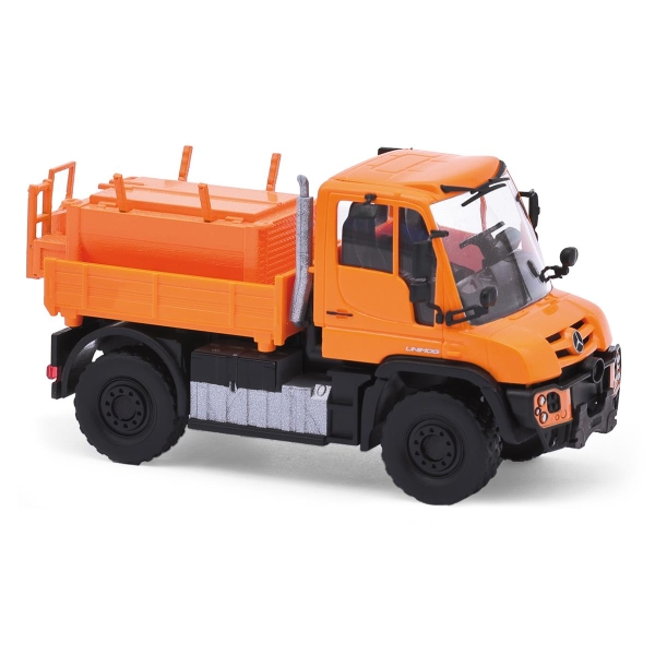 Busch 50932 H0 MB Unimog U430 mit Asphalt-Thermofass