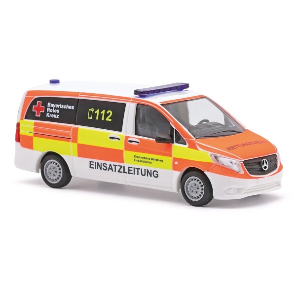 Busch 51155 H0 Mercedes-Benz Vito BRK Würzburg